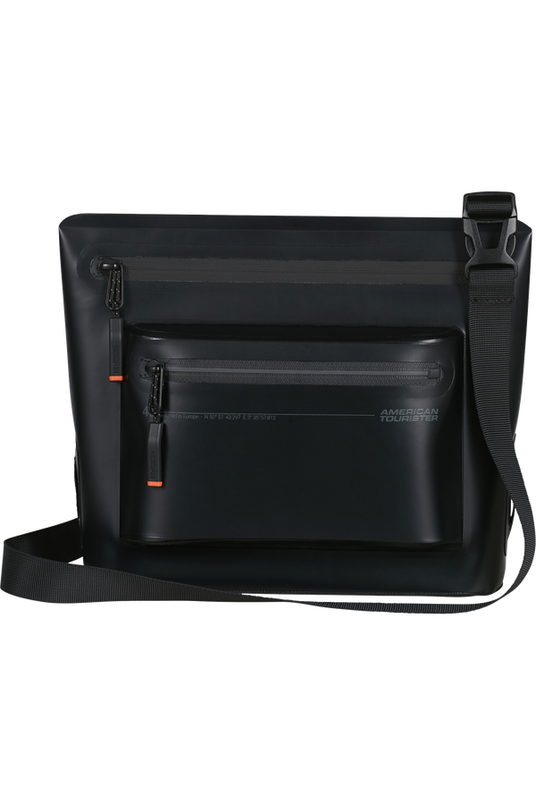 Colourdry M Ta&scaron;ka cez rameno | American Tourister Colourdry Shoulder Bag M  True Black