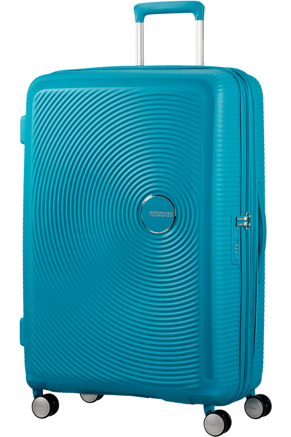 American Tourister Soundbox Spinner Expandable 77cm Summer Blue