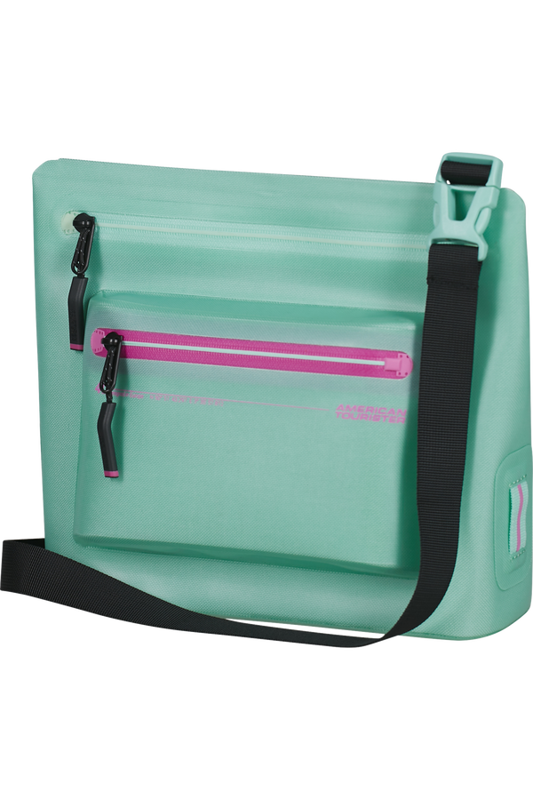 Colourdry M Ta&scaron;ka cez rameno | American Tourister Colourdry Shoulder Bag M  Jelly Mint