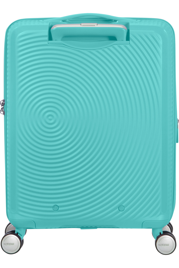 American Tourister Soundbox Spinner TSA Expandable 55cm  Poolside Blue