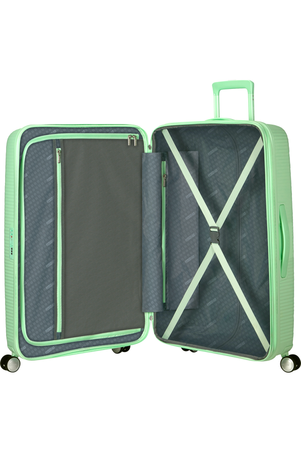 American Tourister SoundBox Spinner TSA Expandable 77cm  Pastel Green American Tourister SoundBox Spinner TSA Expandable 77cm  Pastel Green