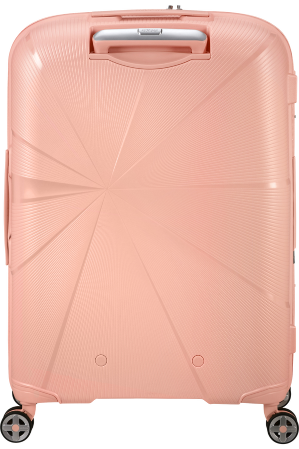 American Tourister StarVibe Spinner Expandable TSA 67cm  Metallic Peach American Tourister StarVibe Spinner Expandable TSA 67cm  Metallic Peach