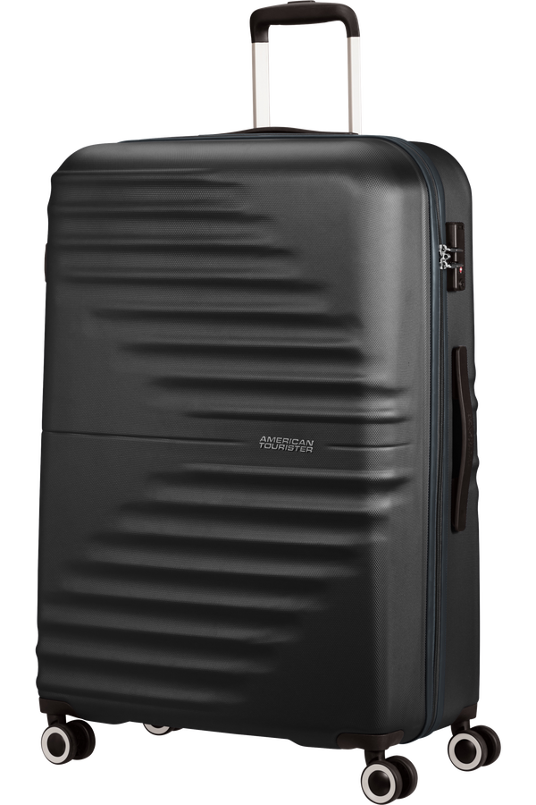American Tourister Wavetwister Spinner TSA 77cm  Kozmick&aacute; čierna