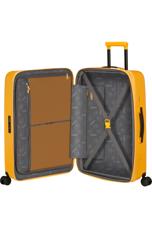 American Tourister DashPop Spinner Expandable TSA 67cm Zlat&aacute; žlt&aacute;