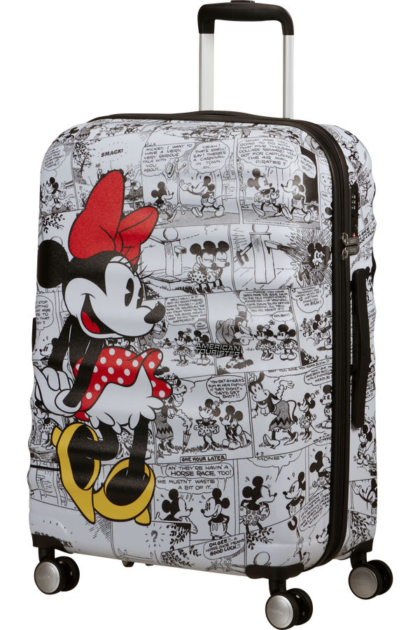 American Tourister Disney Wavebreaker Spinner TSA Disney Fl 67cm  Minnie Comics White American Tourister Disney Wavebreaker Spinner TSA Disney Fl 67cm  Minnie Comics White