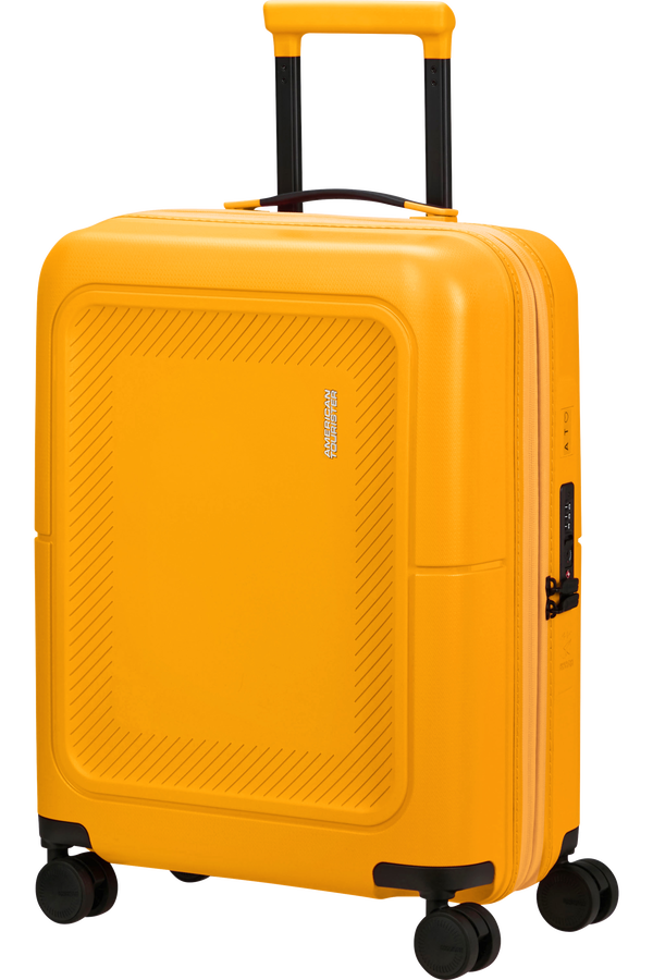 American Tourister DashPop Spinner Expandable TSA 55cm Zlat&aacute; žlt&aacute;