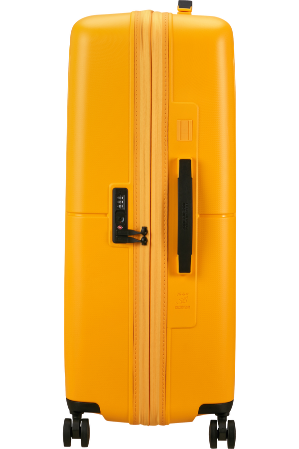 American Tourister DashPop Spinner Expandable TSA 77cm Zlatá žltá American Tourister DashPop Spinner Expandable TSA 77cm Zlatá žltá
