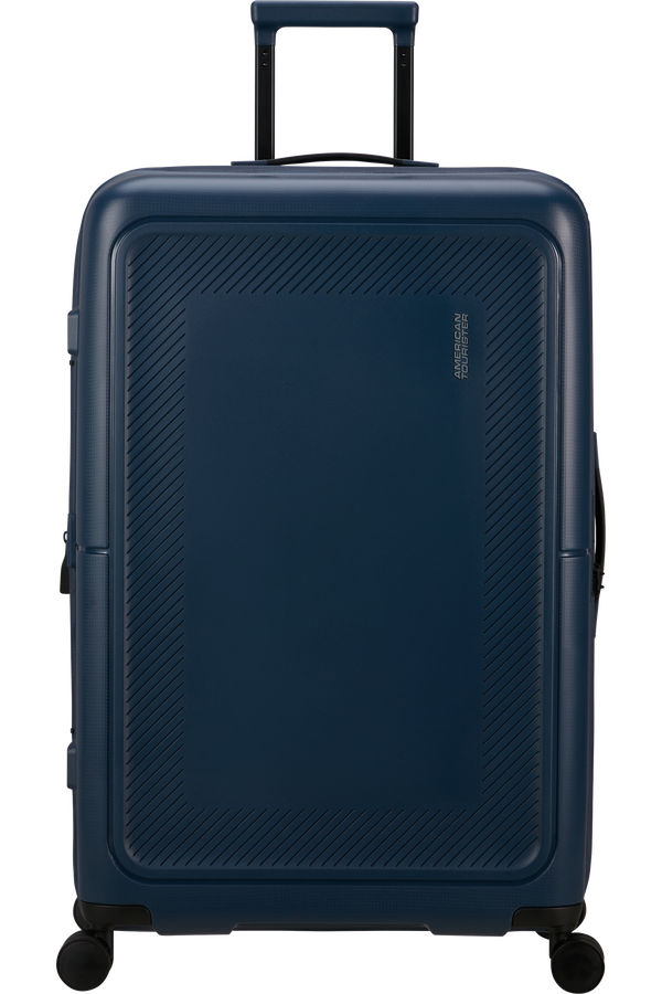 American Tourister DashPop Spinner Expandable TSA 77cm Polnočn&aacute; modr&aacute;