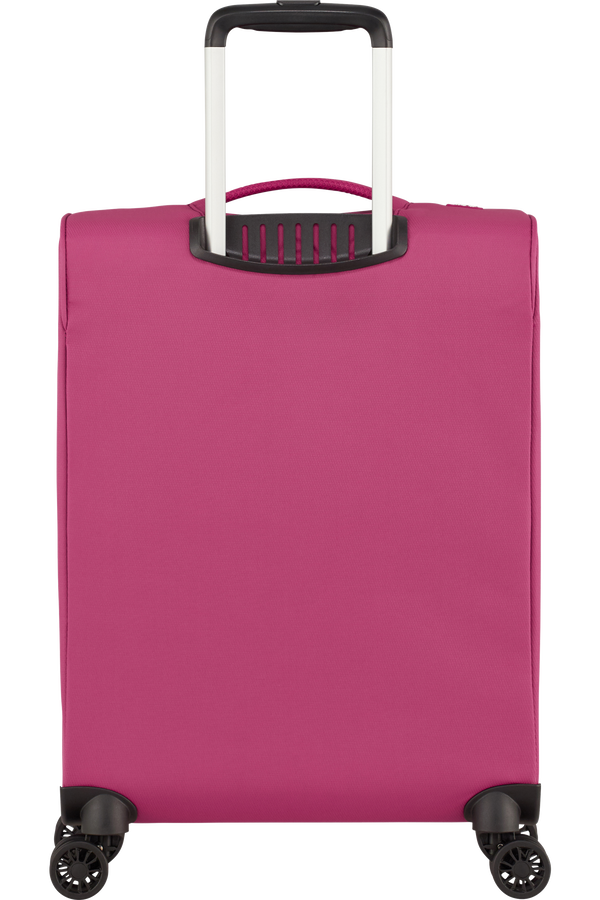 American Tourister Lite Ray Spinner TSA Expandable 55cm  Magenta Haze