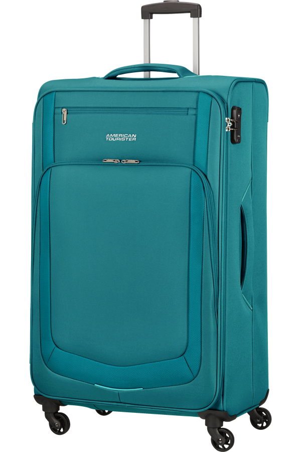 American Tourister Summer Session Spinner TSA L  Modrá/svetlomodrá