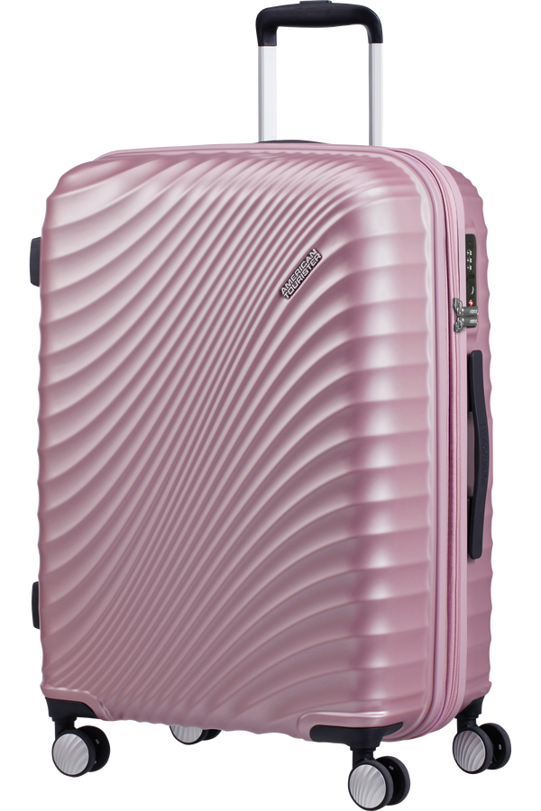 American Tourister Jetglam Spinner 67cm  Kovov&aacute; ružov&aacute;