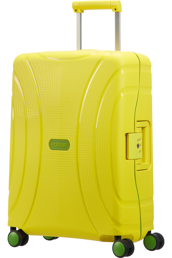 American Tourister Lock'n'Roll 4-wheel cabin baggage Spinner suitcase 40x55x20cm Sunshine Yellow