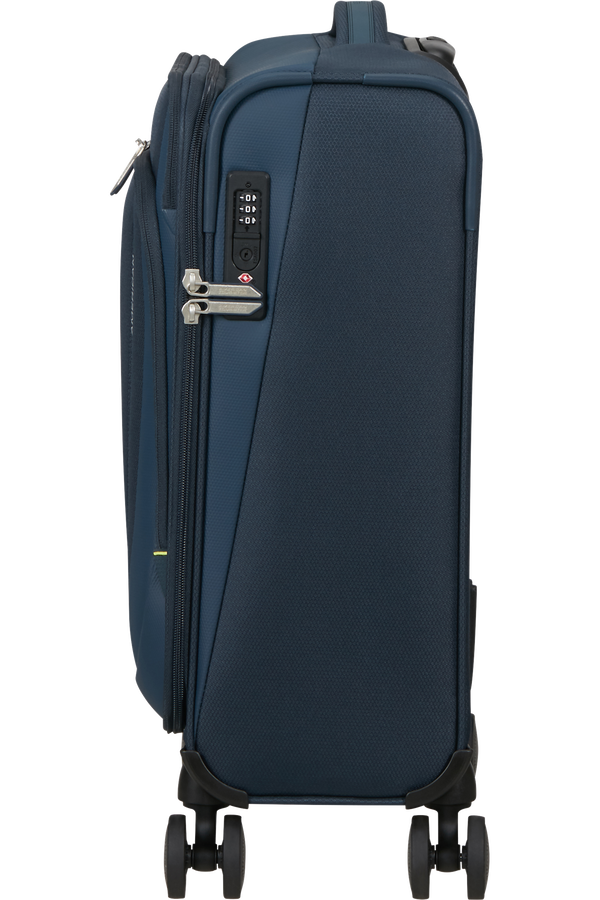 American Tourister Wanderlite Spinner TSA S  Tmavá námornícka