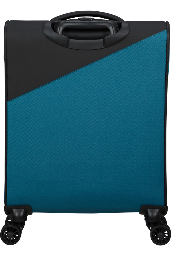 American Tourister Daring Dash Spinner Expandable TSA S  Čierna/modrá