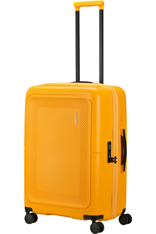 American Tourister DashPop Spinner Expandable TSA 67cm Zlatá žltá