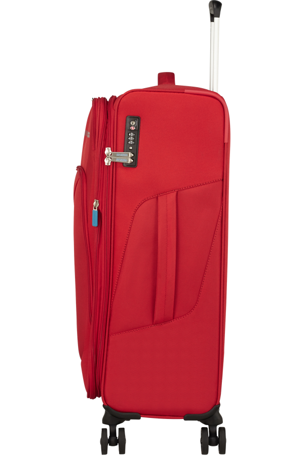 American Tourister Summerfunk Spinner Exp TSA 67cm  Červená