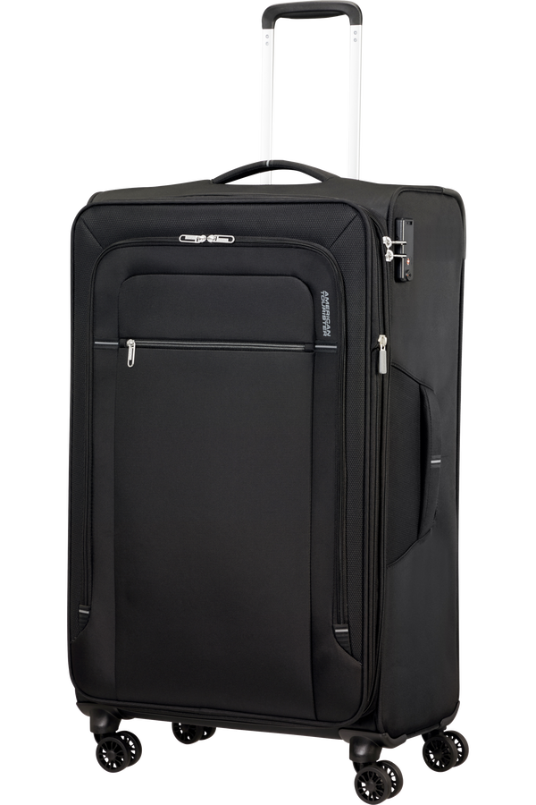 American Tourister Crosstrack Spinner Expandable 79cm  Čierna/siv&aacute;