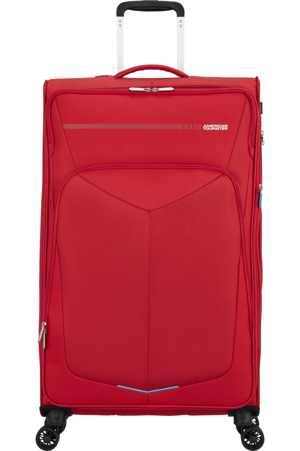 American Tourister Summerfunk Spinner Exp TSA 79cm  Červená
