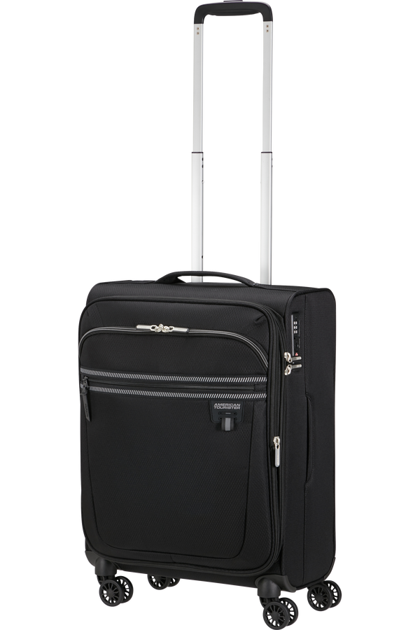American Tourister Aerospin Spinner Expandable S  Čierna