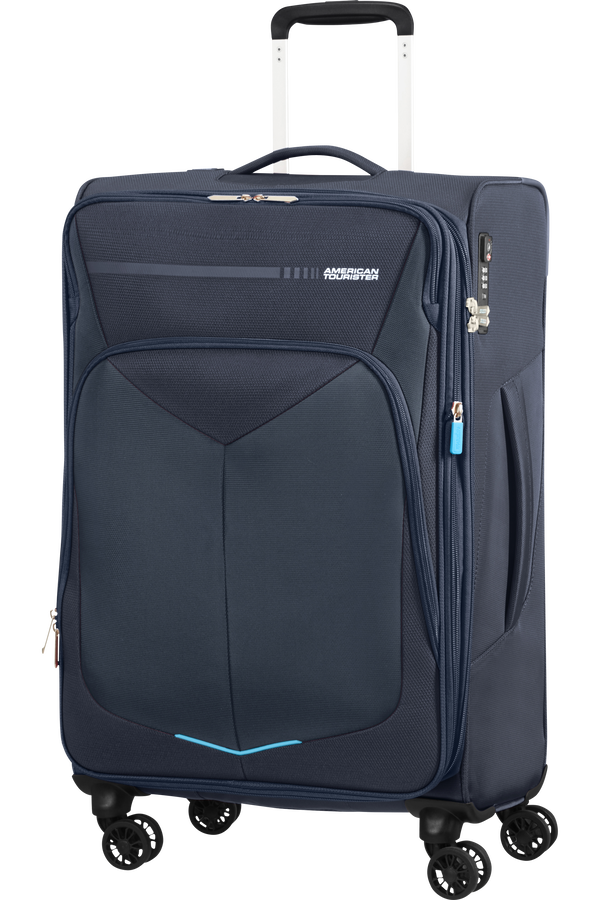 American Tourister Summerfunk Spinner Exp TSA 67cm  Námornícka
