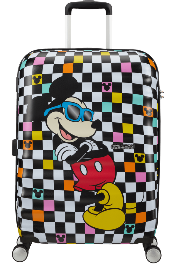 American Tourister Wavebreaker Disney Spinner 67cm  Mickey Check