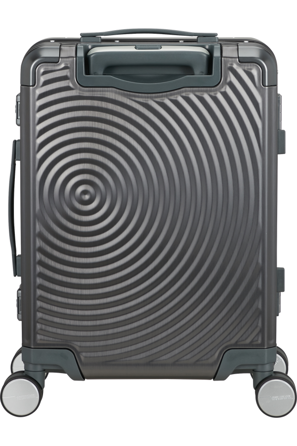 American Tourister Soundbox Alu Spinner TSA 55cm  Brushed Anthracite