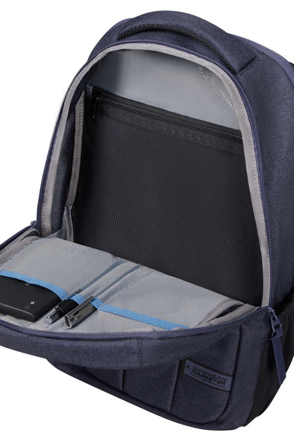 American Tourister Streethero Laptop Backpack 14'  Navy Melange American Tourister Streethero Laptop Backpack 14'  Navy Melange