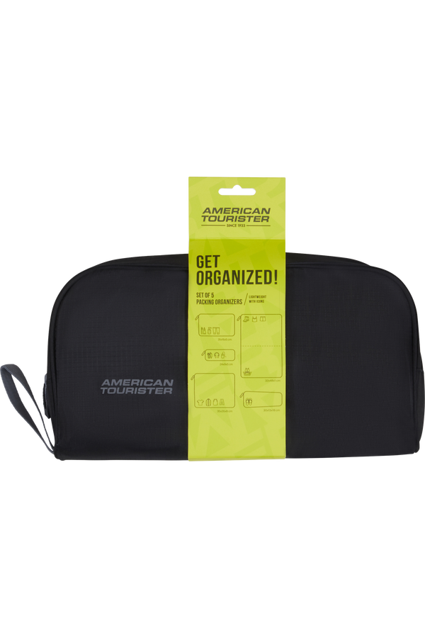 American Tourister American Tourist. Ta Packing Organizers 5Pcs  Čierna/siv&aacute;