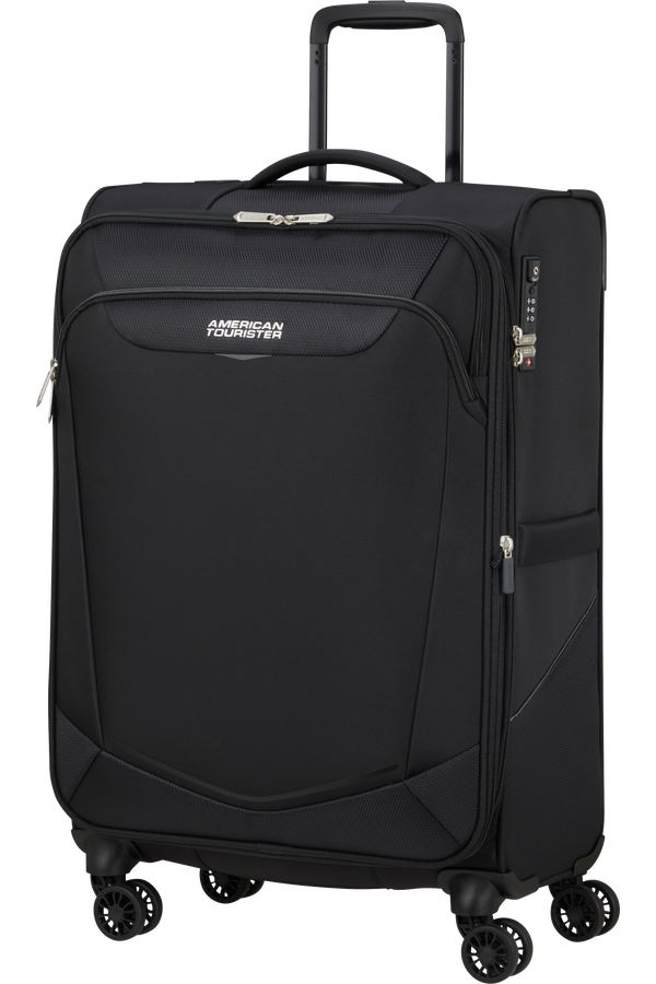American Tourister SummerRide Spinner M EXP TSA 69cm Čierna American Tourister SummerRide Spinner M EXP TSA 69cm Čierna