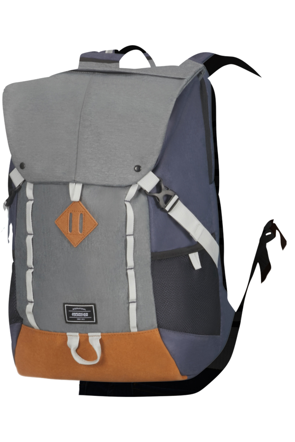 American Tourister Urban Groove UG Lifestyle Backpack 4 17.3'  Siv&aacute;/modr&aacute;