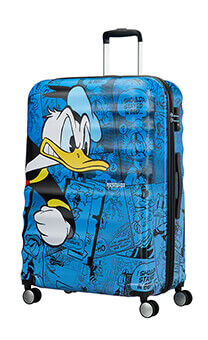 American Tourister Wavebreaker Disney 4-wheel 77cm large Spinner suitcase Donald Duck