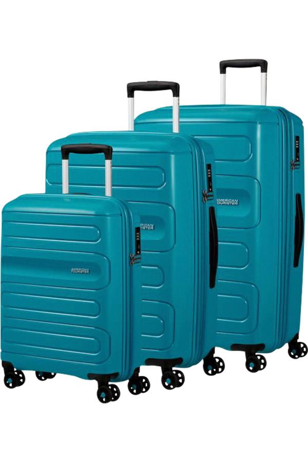 American Tourister Sunside 3 Pc Set C  Totally Teal