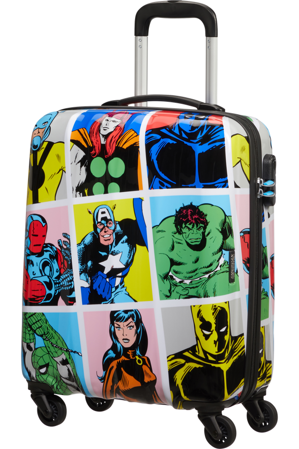 American Tourister Marvel Legends Spinner Alfatwist 2.0 55cm  Marvel Pop Art