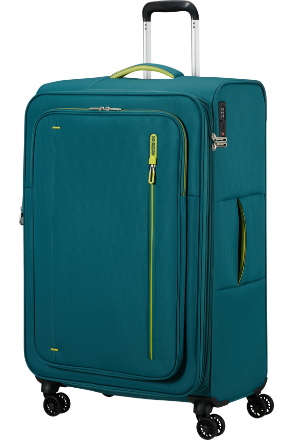 American Tourister Cloudrider Spinner EXP TSA L  Misty Teal