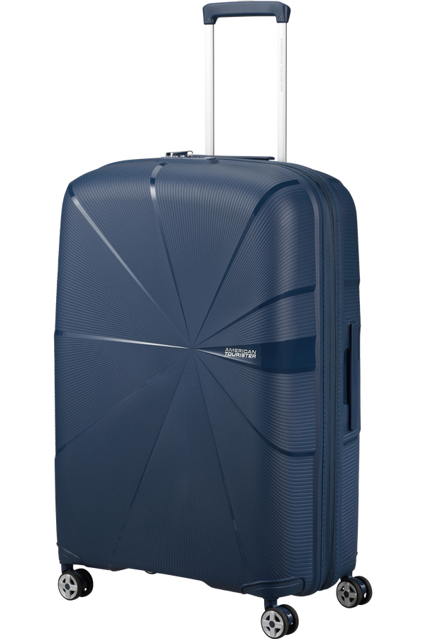 American Tourister Starvibe Spinner Expandable 77cm Námornícka American Tourister Starvibe Spinner Expandable 77cm Námornícka