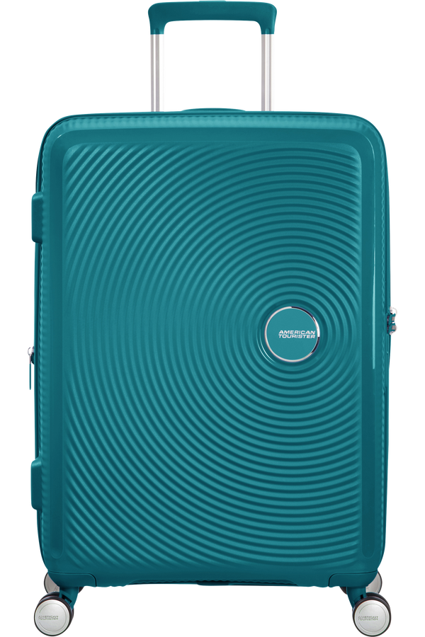 American Tourister Soundbox Spinner Expandable 67cm  Jadeitov&aacute; zelen&aacute;