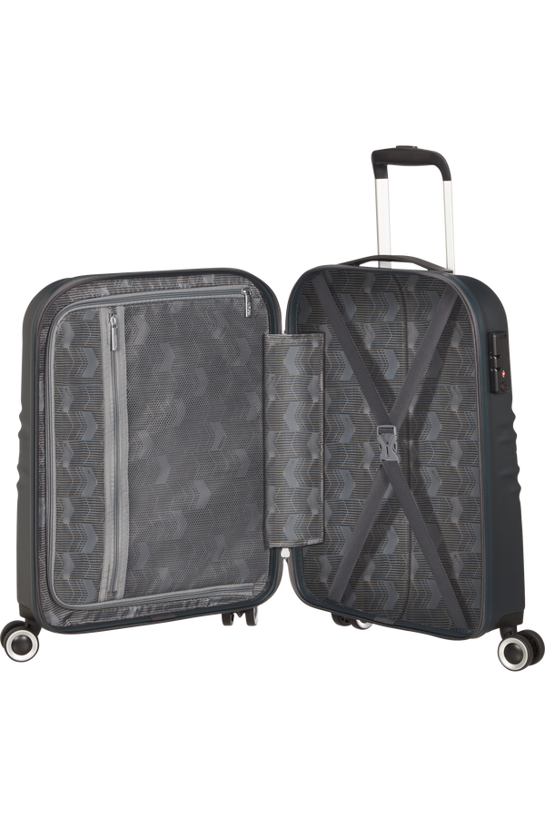 American Tourister Wavetwister Spinner TSA 55cm  Kozmick&aacute; čierna