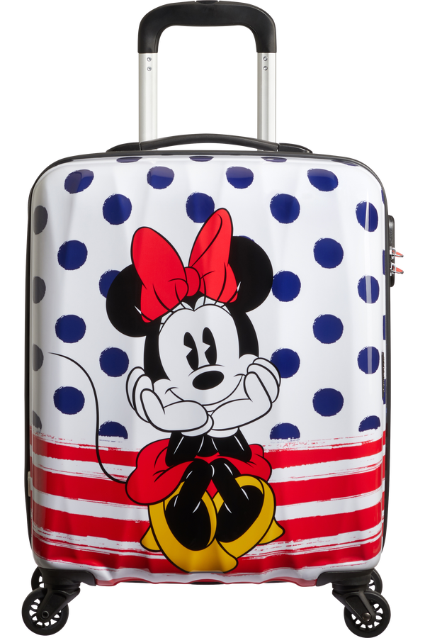 American Tourister Disney Legends Spinner 55cm Minnie Blue Dots