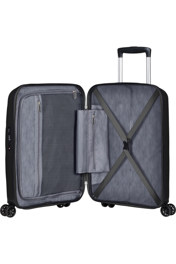 American Tourister Bon Air Dlx Spinner TSA 55cm  Čierna