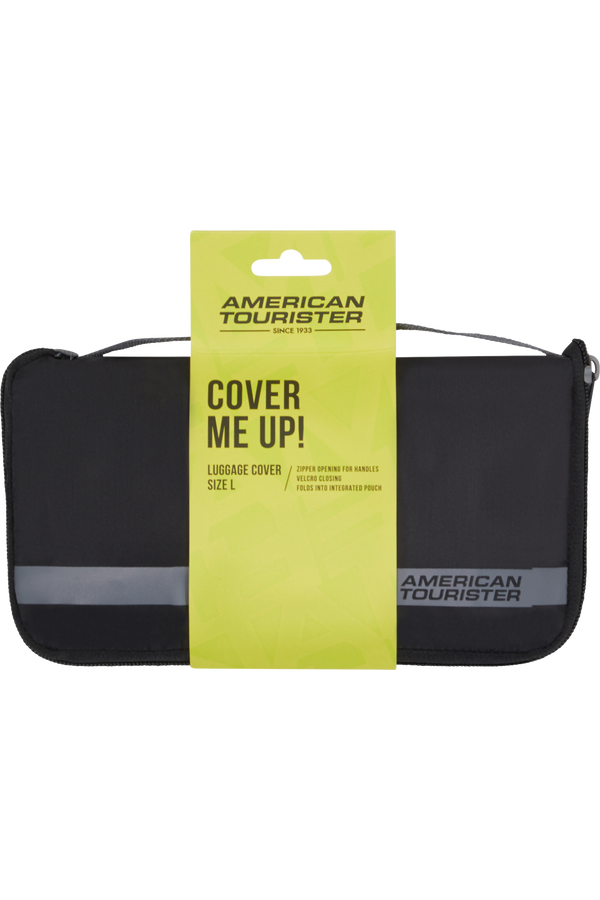 American Tourister American Tourist. Ta Foldable Luggage Cover L  Čierna/siv&aacute;