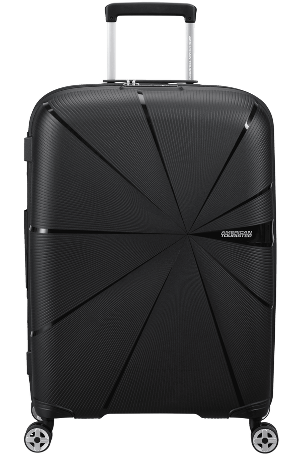 American Tourister Starvibe Spinner Expandable TSA 67cm  Čierna