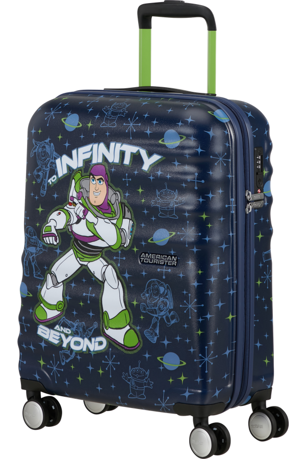 Disney Wavebreaker 55cm Kab&iacute;nov&aacute; batožina | American Tourister Disney Wavebreaker Spinner TSA Disney Fl 55cm  Buzz Lightyear