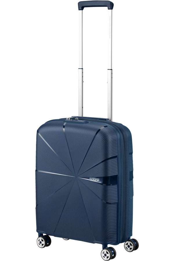 American Tourister Starvibe Spinner Expandable TSA 55cm Námornícka