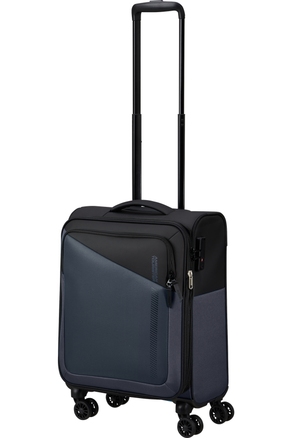 American Tourister Daring Dash Spinner Expandable TSA S  Čierna/sivá American Tourister Daring Dash Spinner Expandable TSA S  Čierna/sivá
