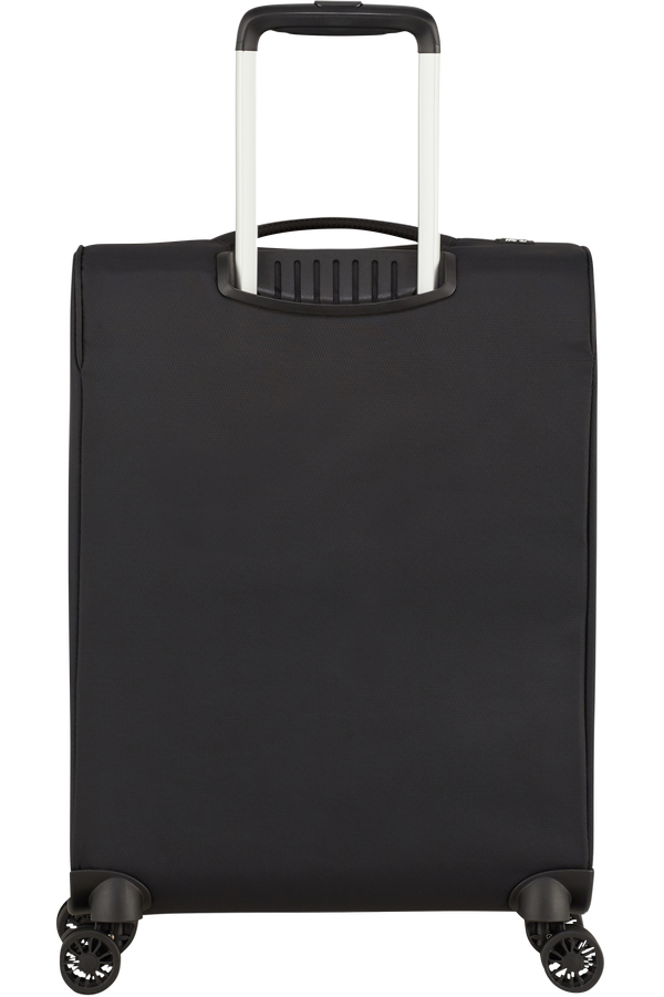 American Tourister Lite Ray Spinner TSA Expandable 55cm  Sýta čierna