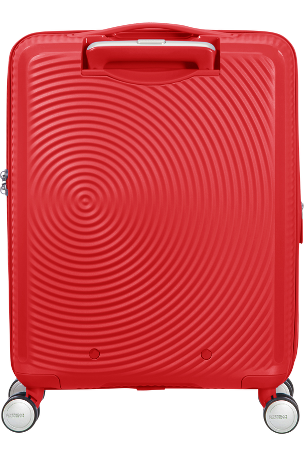 American Tourister Soundbox Spinner Expandable 55cm  Coral Red American Tourister Soundbox Spinner Expandable 55cm  Coral Red
