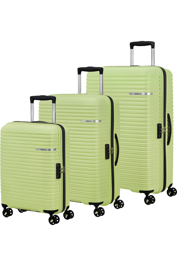 American Tourister Liftoff 3 PC SET D  Slnečn&aacute; limetov&aacute;
