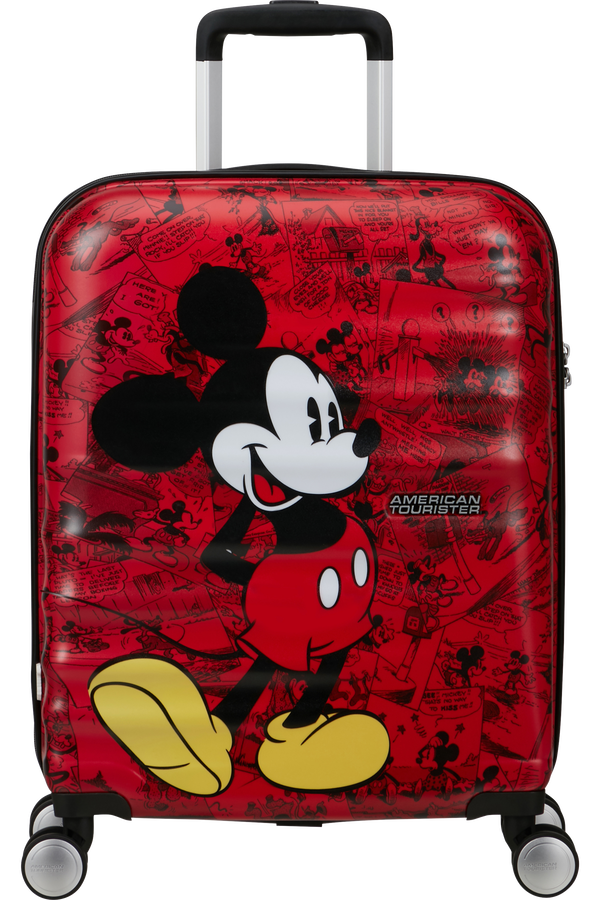 American Tourister Disney Wavebreaker Spinner TSA Disney Fl 55cm  Červený komiks myšiaka Mickeyho