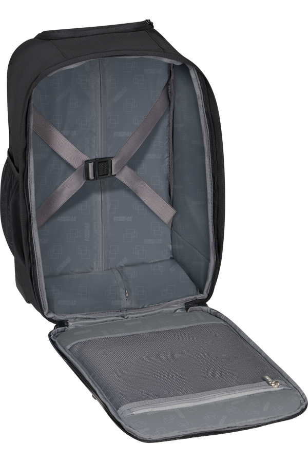American Tourister Take2cabin Backpack with Wheels S  Čierna