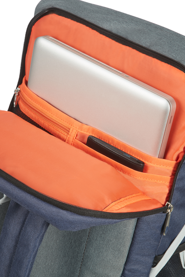 American Tourister Urban Groove UG Lifestyle Backpack 4 17.3'  Sivá/modrá